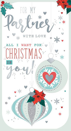 Picture of FOR MY PARTNER CHRISTMAS CARD